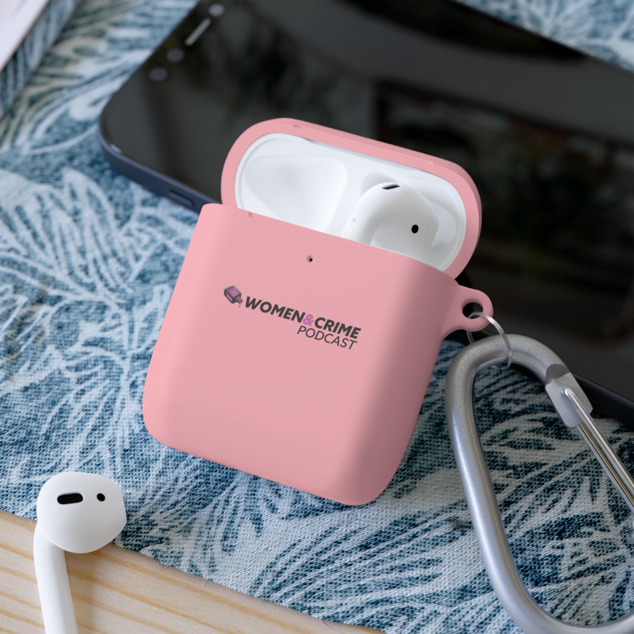 Women & Crime Podcast AirPods Case