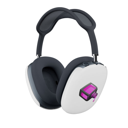 AirPods Max Case – Women & Crime Podcast Pink Nail Polish Logo