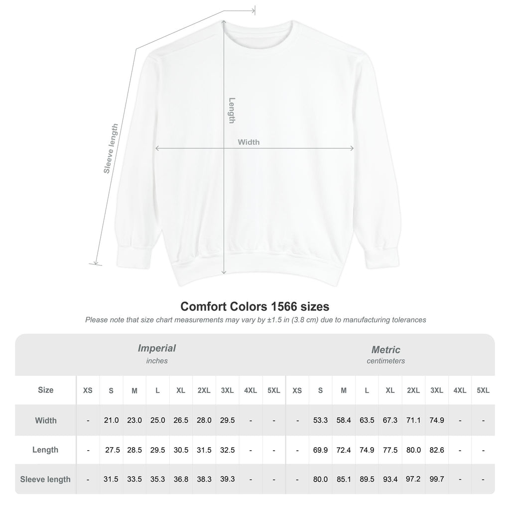 Garment-Dyed Sweatshirt