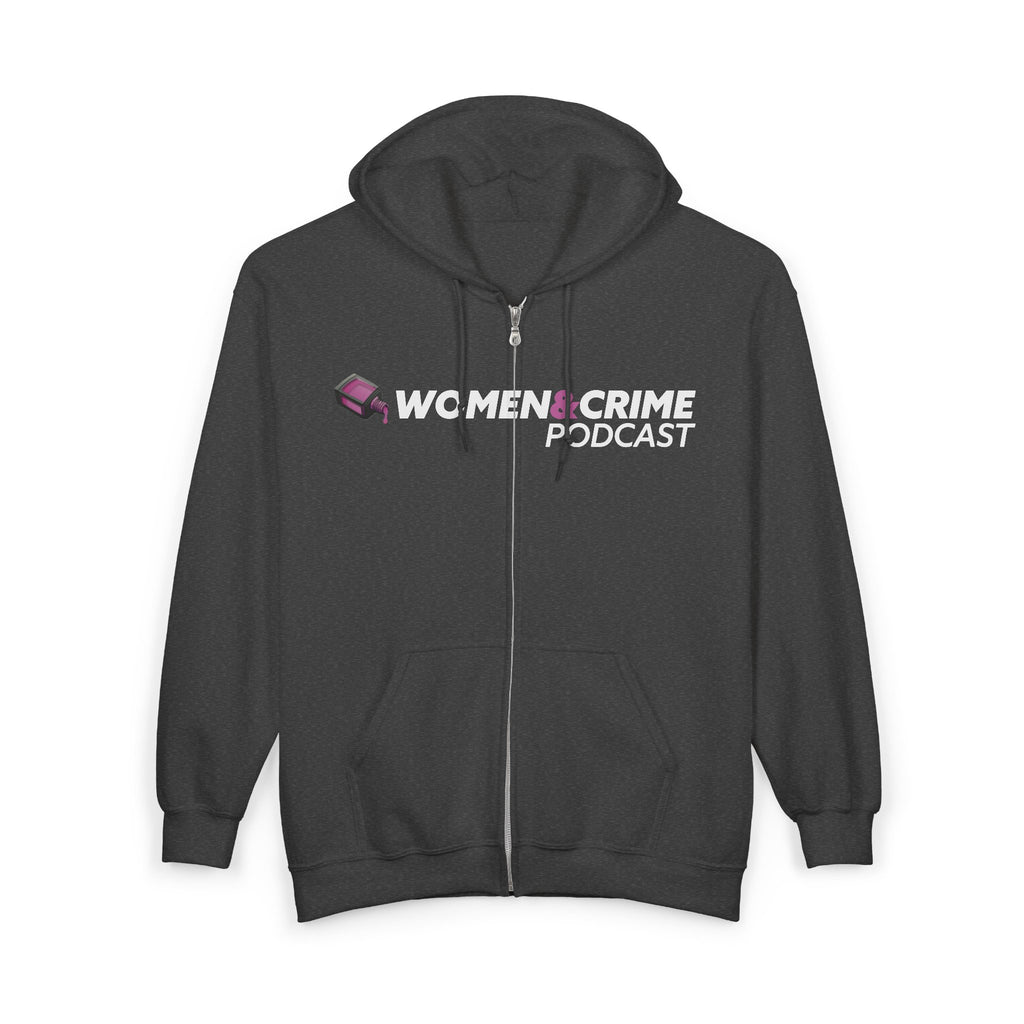 Women & Crime Full-Zip Hoodie Sweatshirt
