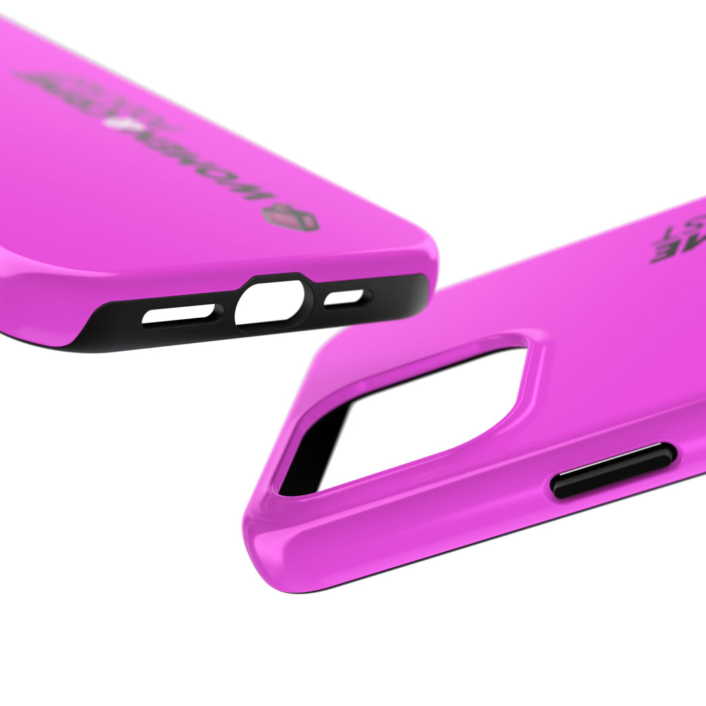 Phone Case — Women & Crime Podcast Tough Phone Case (Hot Pink)