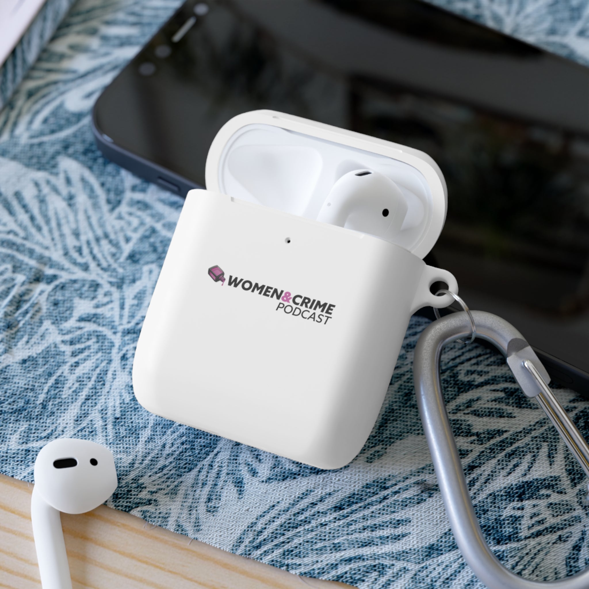 Women & Crime Podcast AirPods Case