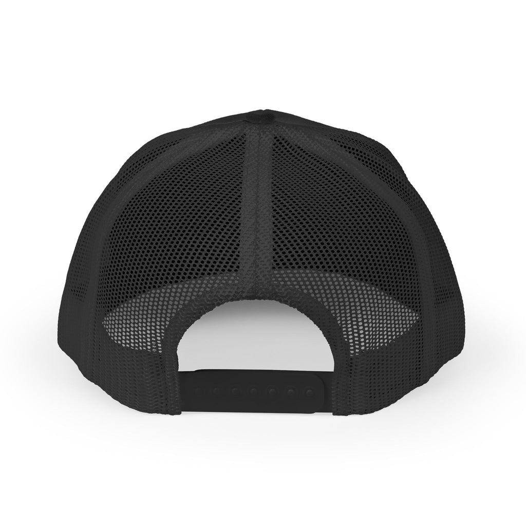 Women & Crime Podcast Trucker Hat — Retro Logo Mesh Cap for True Crime Fans