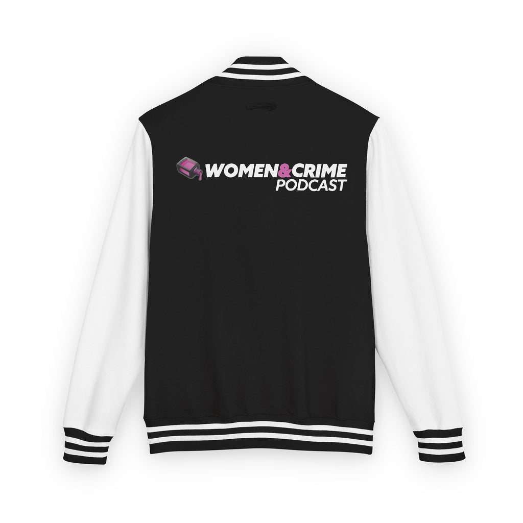 Letterman Jacket — Women & Grim Podcast Logo Varsity Jacket