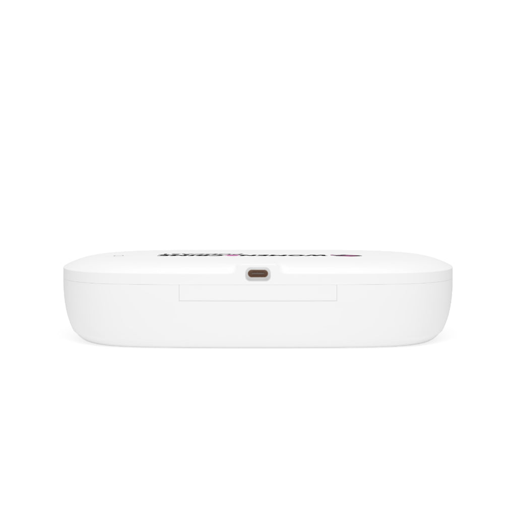 Women & Crime UV Phone Sanitizer + Wireless Charging Pad — Portable Germ-Killing Qi Charger