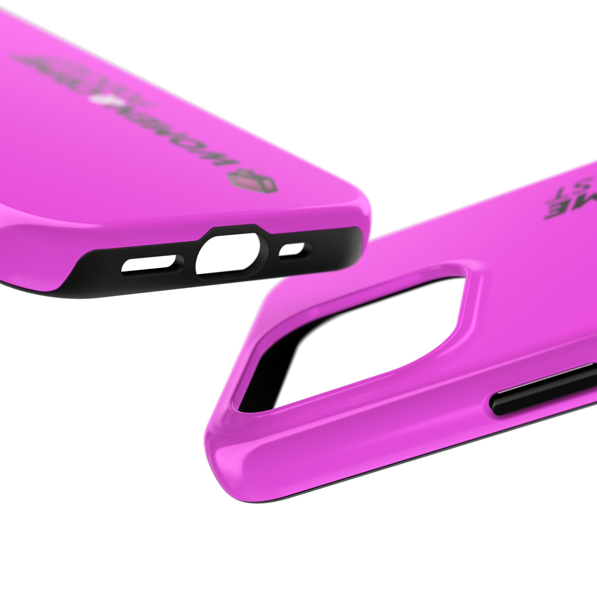 Phone Case — Women & Crime Podcast Tough Phone Case (Hot Pink)