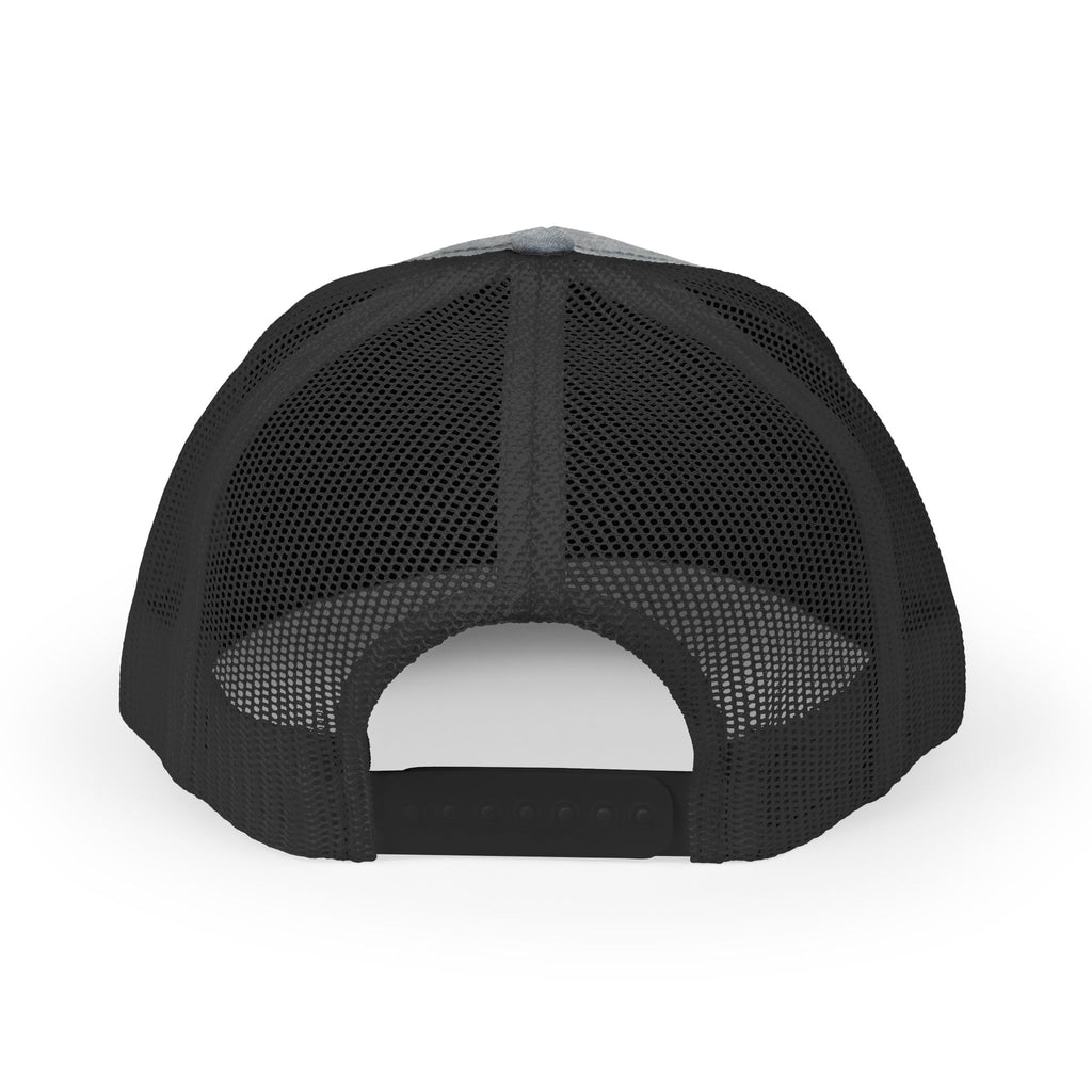 Women & Crime Podcast Trucker Hat — Retro Logo Mesh Cap for True Crime Fans