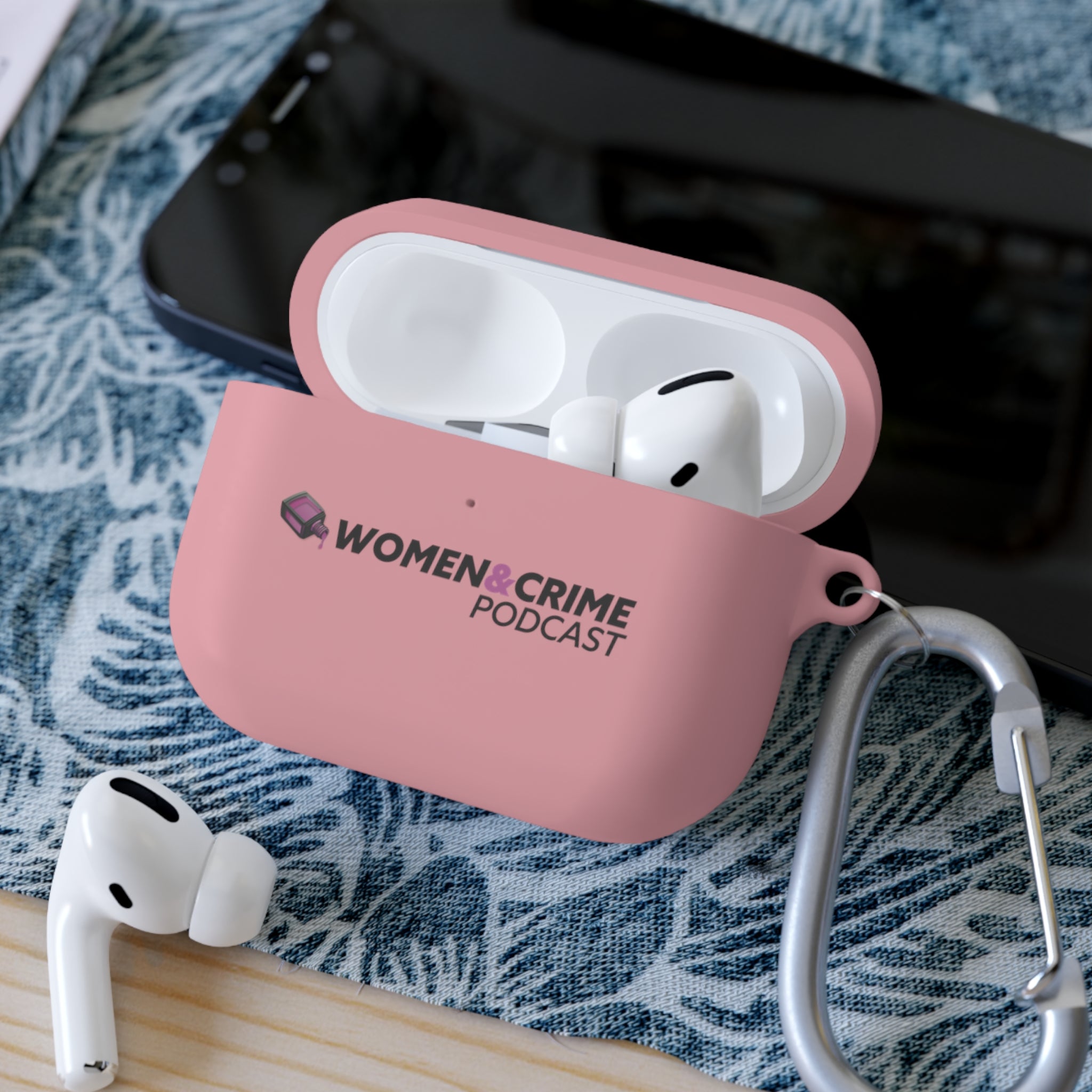 Women & Crime Podcast AirPods Case