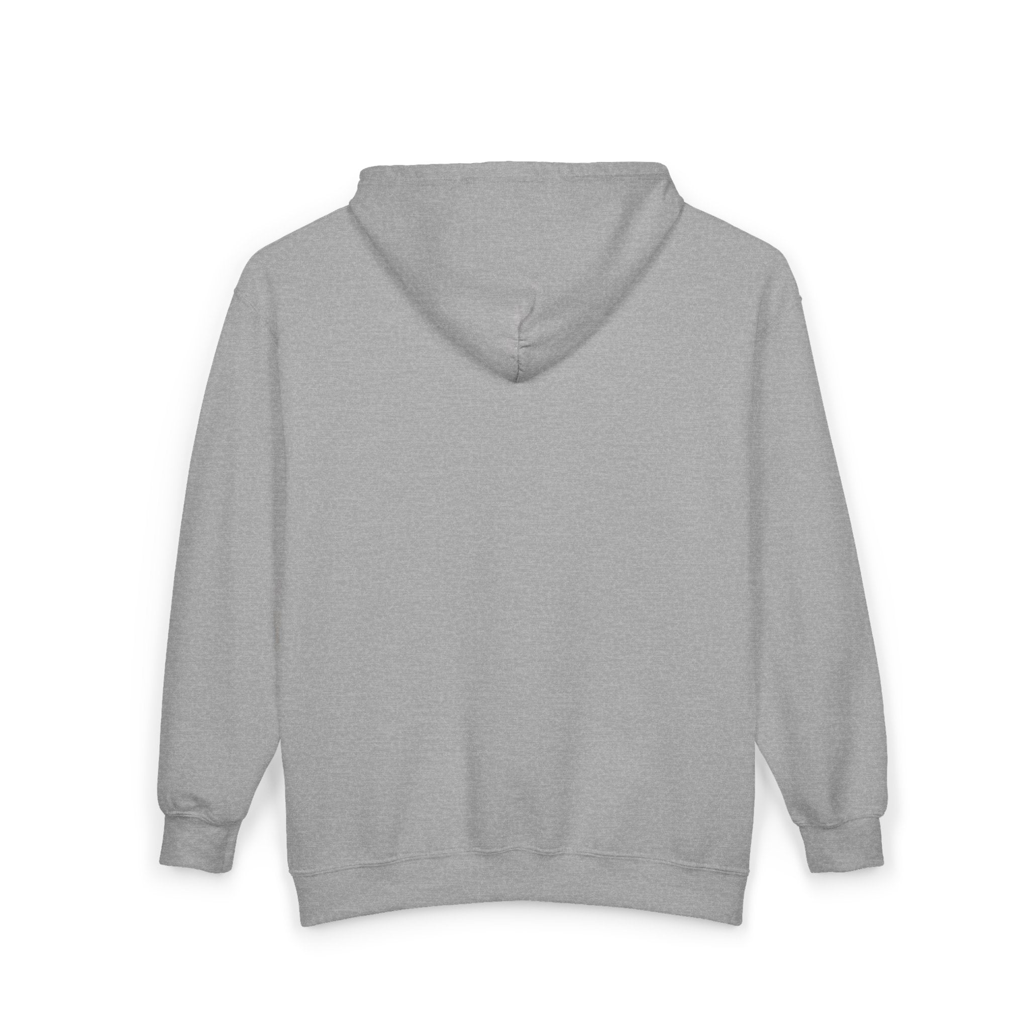 Grey Full‑Zip Hoodie with W&C Logo